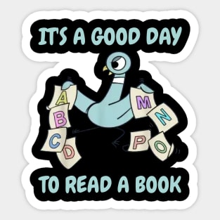 It's a Good Day to Read a Book World Book Day 2024 Kids Boys Sticker